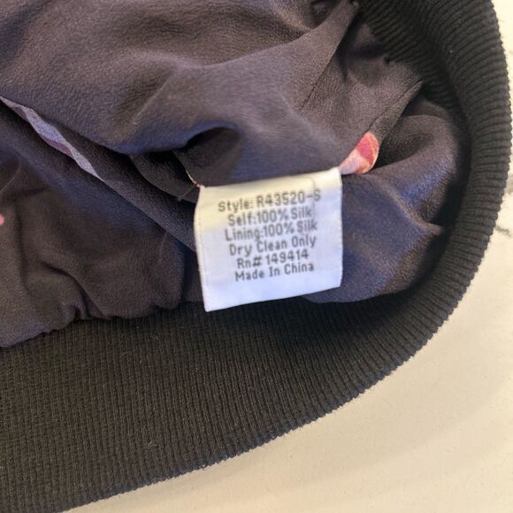 Johnny Was Brown and Black Leopard Print Jacket 100% Silk - Picture 4 of 5